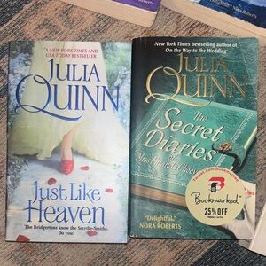 Julia Quinn Book Set - Just Like Heaven & The Secret Diaries